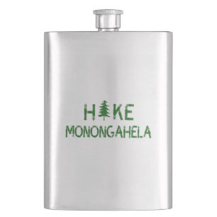 Hike Monongahela West Virginia Tree Hip Flask