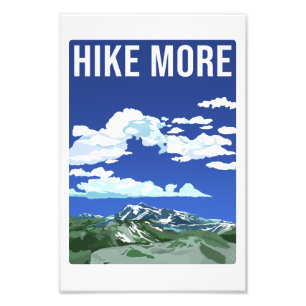 Hike More Photo Print