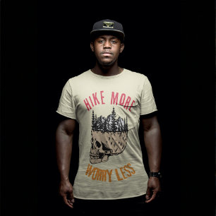 Hike More Stress Less  T-Shirt