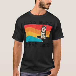 Hike More Worry Less Finnish Lapphund Graphic Hiki T-Shirt