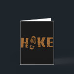 Hike More Worry Less Funny Outdoor Mountain Humour Card<br><div class="desc">Hike More Worry Less Funny Outdoor Mountain Humour Long Sleeve</div>