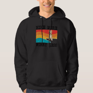 Hike More Worry Less Lakeland Terrier Graphic Hiki Hoodie