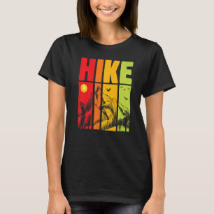 Hike Mountain Hiking And Trail Hiking Retro Vinta T-Shirt