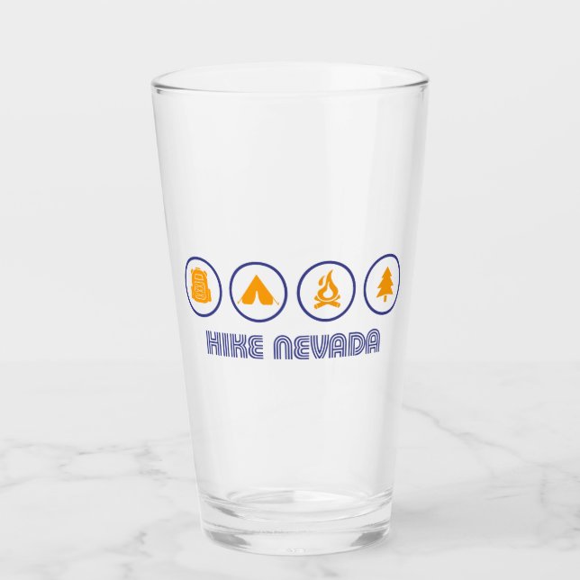 Hike Nevada Glass (Front)