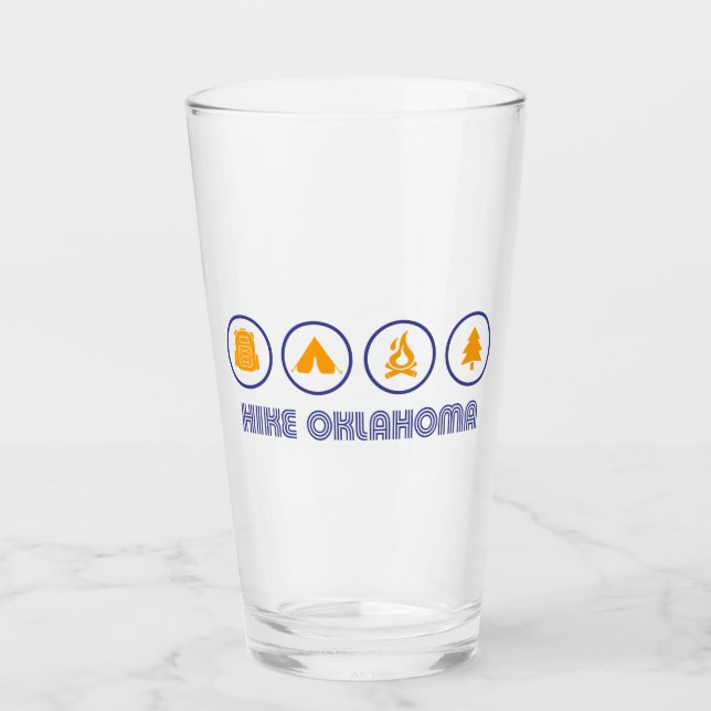 Hike Oklahoma Glass (Front)
