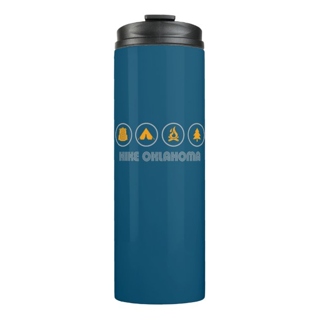 Hike Oklahoma Thermal Tumbler (Front)