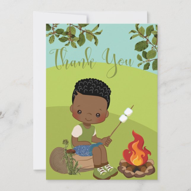 Hike on Over Thank You Card (Front)