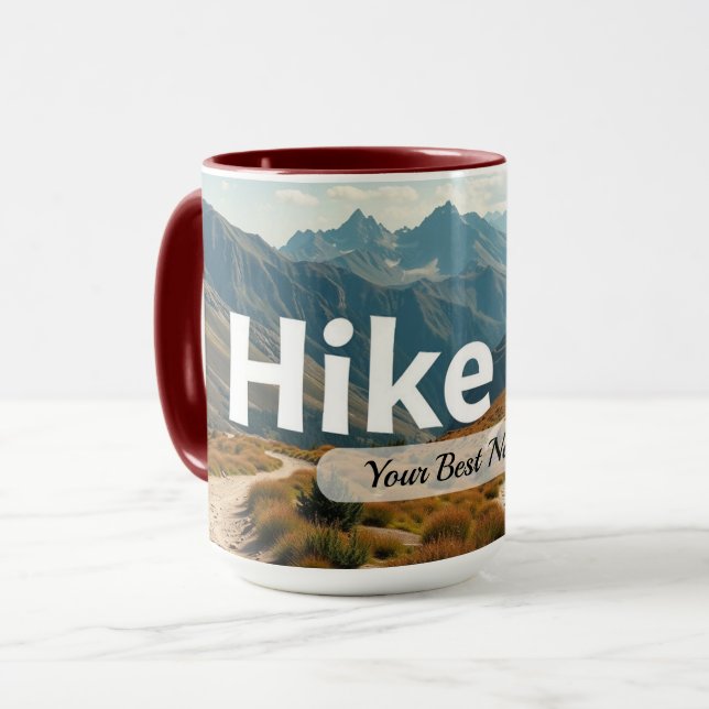Hike On Trail Mug (Front Left)