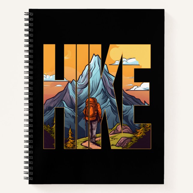 Hike our National Parks Notebook (Front)