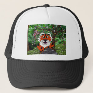 Hike Our Planet Eco-Team Tgrr Tiger Apparel Gifts Trucker Hat