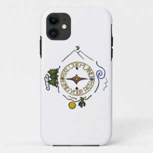 Hike Our Planet Hiker's Soul Compass iPhone 11 Case
