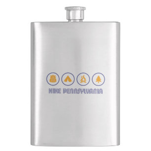 Hike Pennsylvania Hip Flask