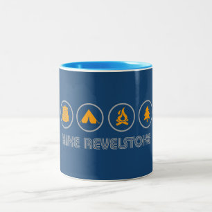 Hike Revelstoke Two-Tone Coffee Mug
