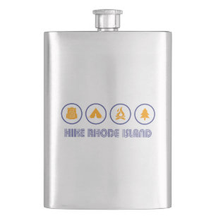 Hike Rhode Island Hip Flask