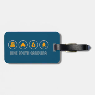 Hike South Carolina Luggage Tag