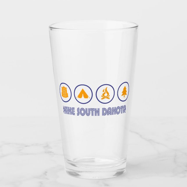 Hike South Dakota Glass (Front)