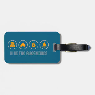 Hike The Allegheny Mountains Luggage Tag