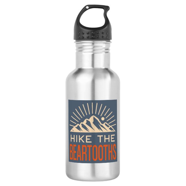 Hike The Beartooths Sunburst 532 Ml Water Bottle (Front)