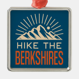 Hike The Berkshires Massachusetts Sunburst Metal Tree Decoration