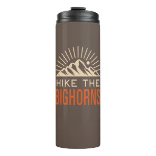 Hike The Bighorns Wyoming Sunburst Thermal Tumbler