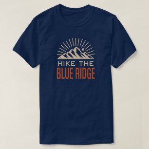Hike The Blue Ridge Mountains Sunburst T-Shirt