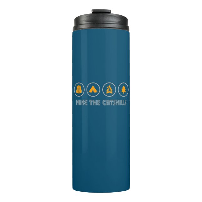 Hike The Catskills New York Thermal Tumbler (Front)