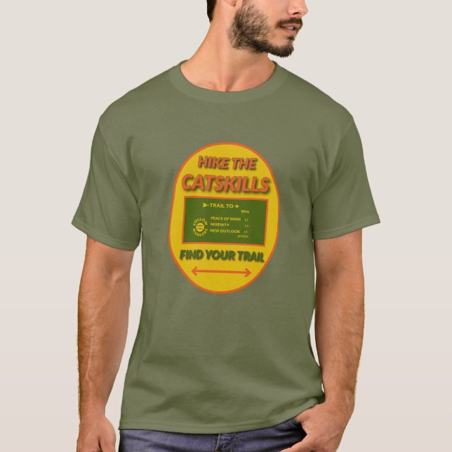 Hike the Catskills t-shirt (Front)