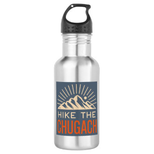 Hike The Chugach Mountains Sunburst 532 Ml Water Bottle