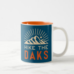 Hike The Daks Sunburst Two-Tone Coffee Mug