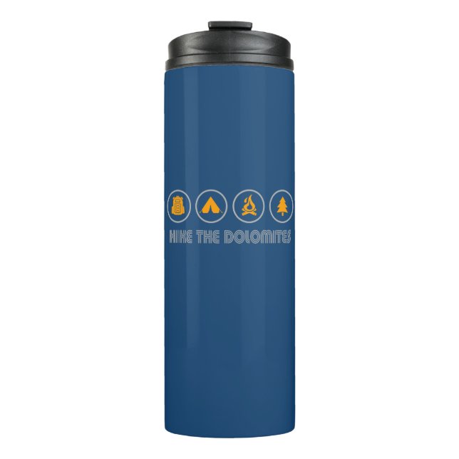 Hike The Dolomites Italy Thermal Tumbler (Front)