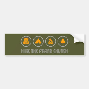 Hike The Frank Church Wilderness Idaho Bumper Sticker