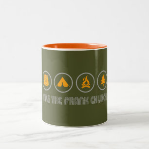 Hike The Frank Church Wilderness Idaho Two-Tone Coffee Mug