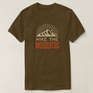Hike The Mosquito Range Colorado Sunburst T-Shirt