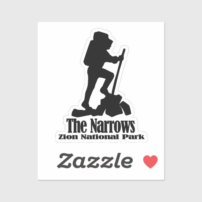 Hike - The Narrows - Zion National Park - Utah  (Sheet)