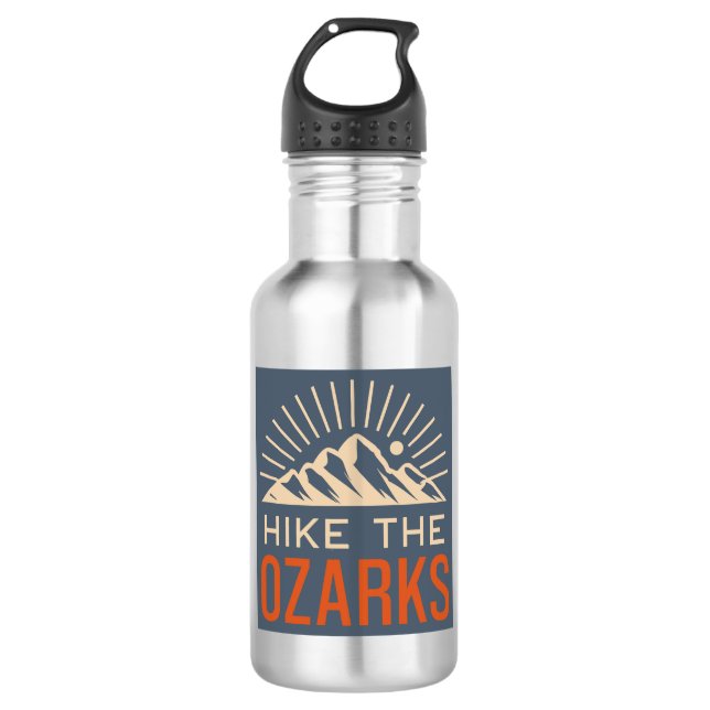 Hike The Ozarks Sunburst 532 Ml Water Bottle (Front)