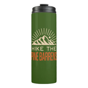 Hike The Pine Barrens New Jersey Sunburst Thermal Tumbler
