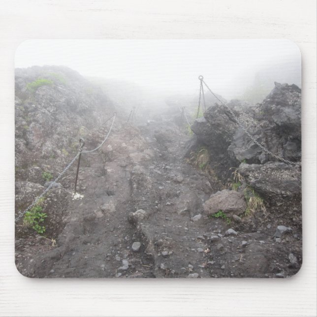 Hike Up Mt Fuji Mouse Mat (Front)