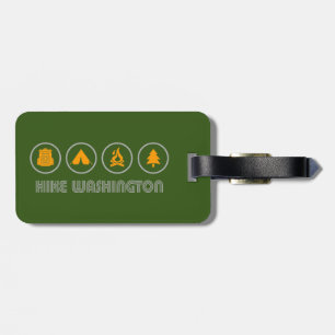 Hike Washington Luggage Tag
