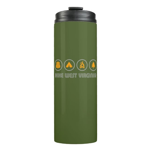 Hike West Virginia Thermal Tumbler (Front)