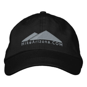 HikeArizona.COM - Stone Embroidered Baseball Cap