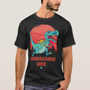 Hikeasaurus Re _ Tyrannosaurus Re Hiking Gift T-Shirt