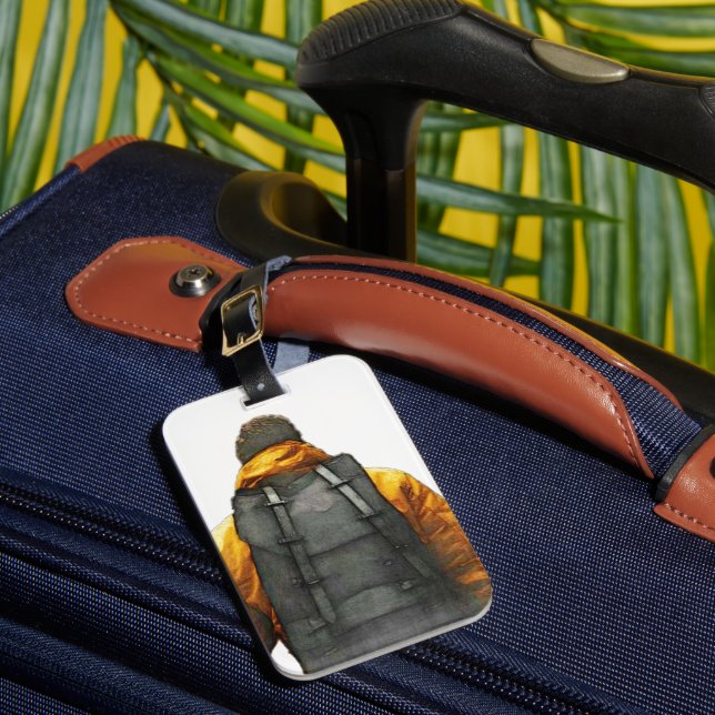 Hiked it and Liked it Luggage Tag (Front Insitu 1)