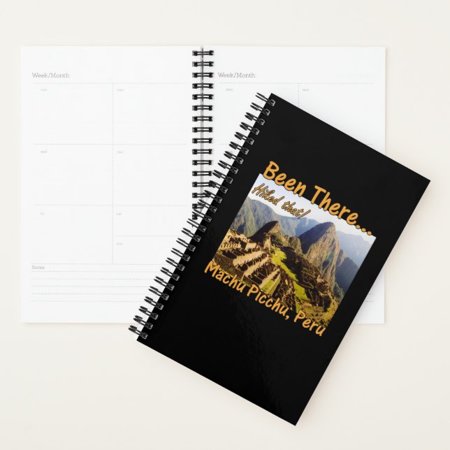 Hiked the Inca Trail - Machu Picchu Planner (Display)