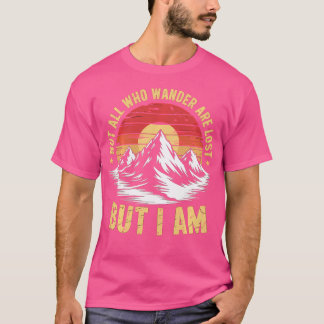 Hiker Backpacking Outdoor Lover Camping Hiking T-Shirt