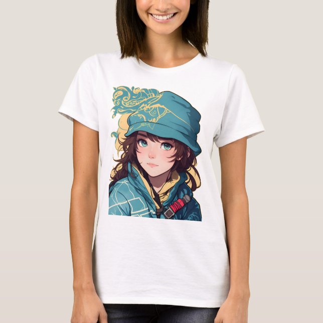 Hiker girl  T-Shirt (Front)