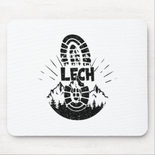 Hiker Lech Vorarlberg Austria Vacation Mouse Mat
