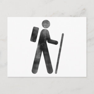 Hiker Postcard