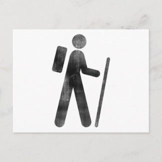 Hiker Postcard