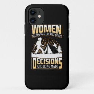 Hiker Women Belong To All Places iPhone 11 Case