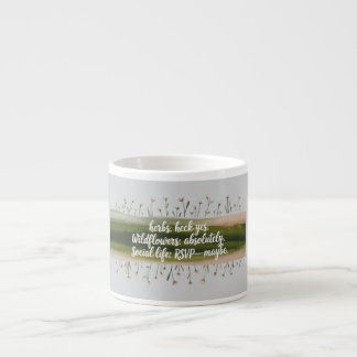 Hikes Heck Yes Wildflowers — Hiking Lover Espresso Cup